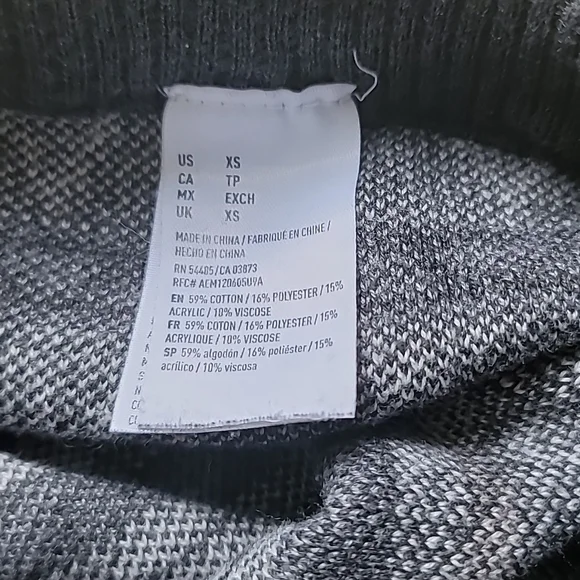 🌵 4/$20 American Eagle Gray Sweater Pajama Pants XS - Picture 8 of 9